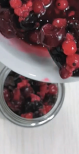 Pudding de chía con frutos rojos