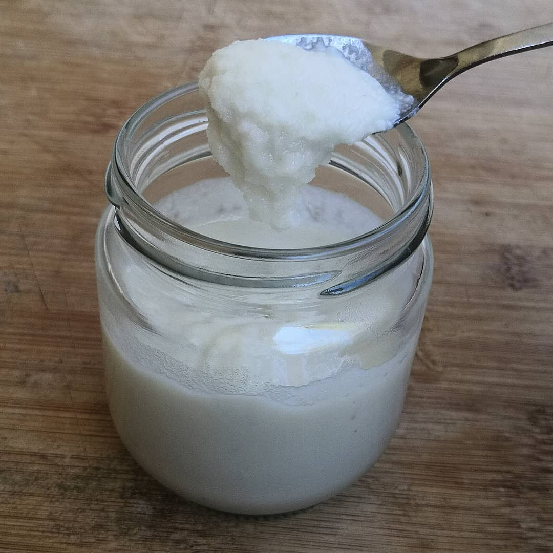 Crema de coco exprés