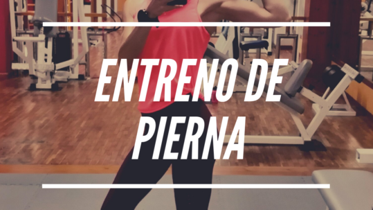 entreno de pierna